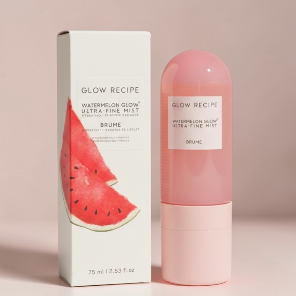 Glow Recipe Watermelon Glow Ultra Fine Hydrating Face Mist Skincare Beauty 75ml